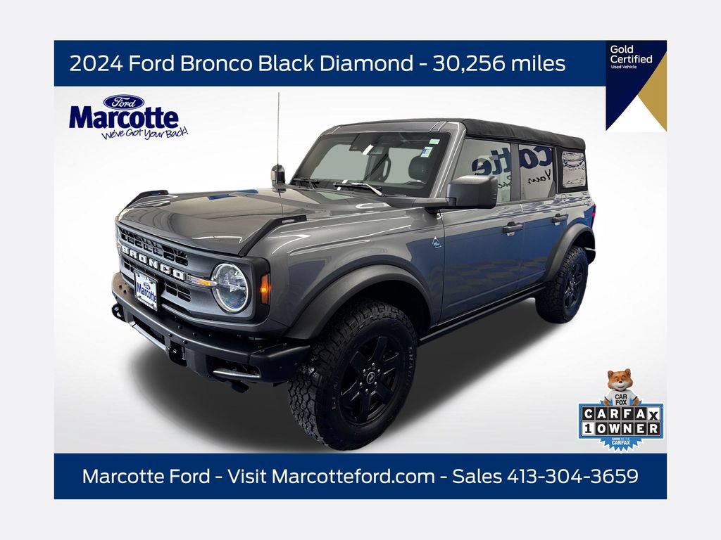 Certified 2024 Ford Bronco Black Diamond