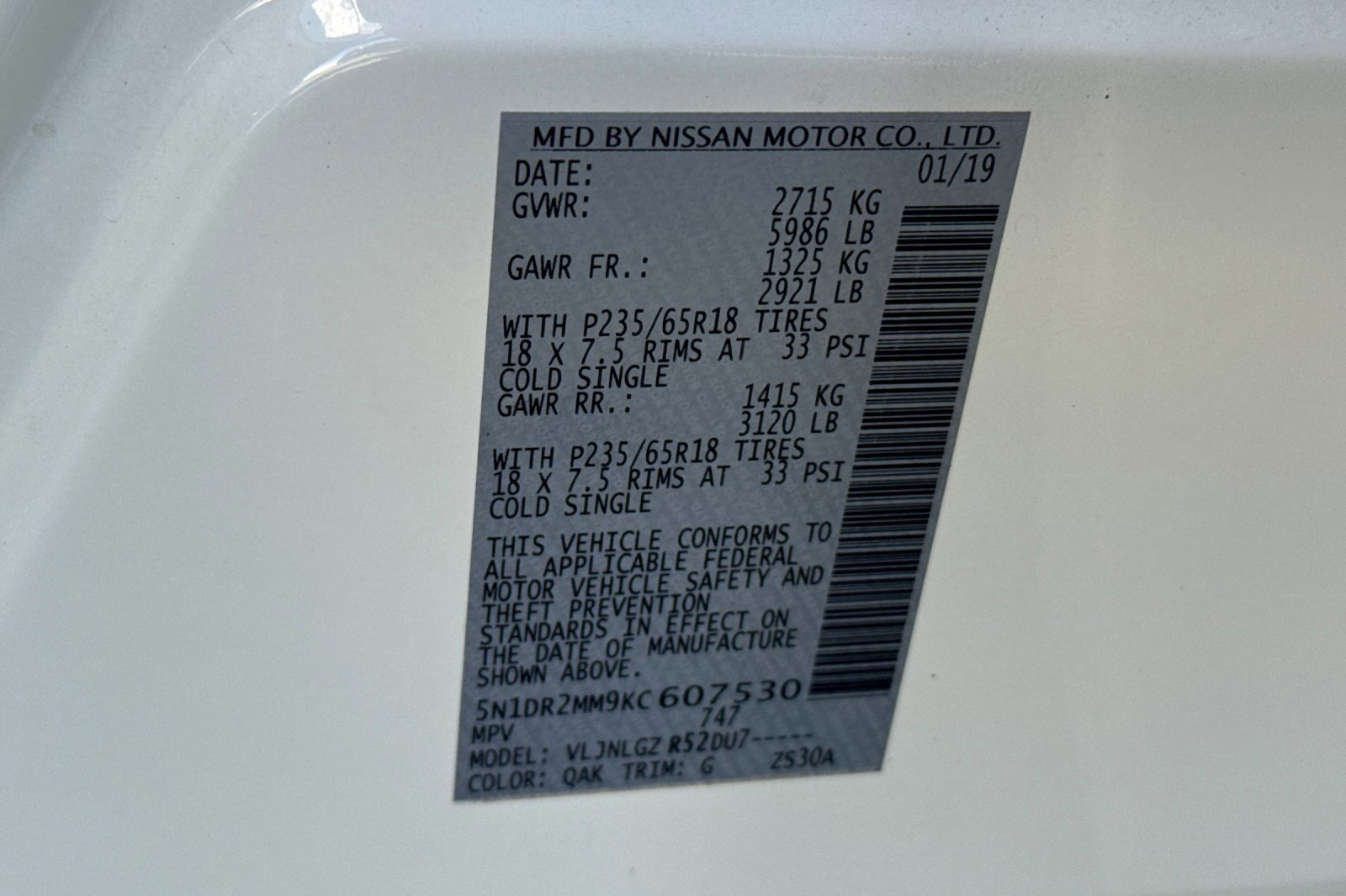 Used 2019 Nissan Pathfinder SL image 29