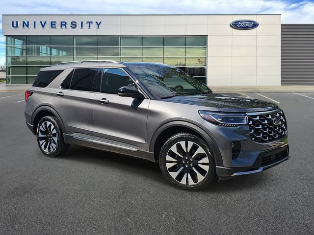 Certified 2025 Ford Explorer Platinum w/ LUX Leather Package