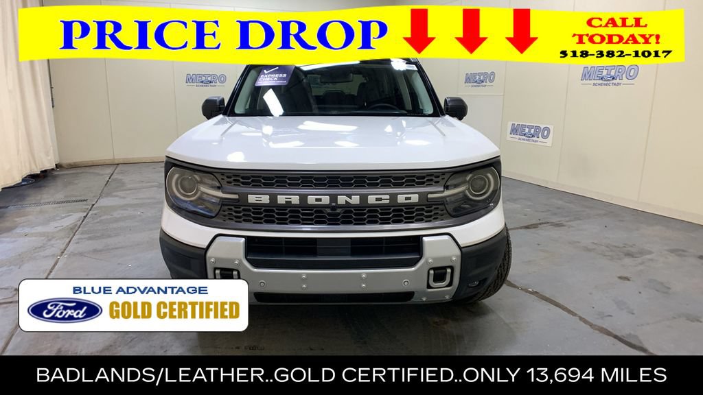 Certified 2025 Ford Bronco Sport Badlands w/ Badlands Tech Package AWD/4WD image 8