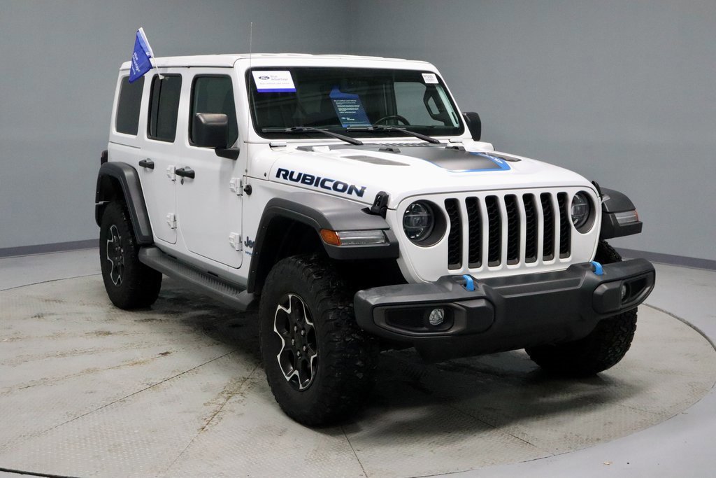 Used 2021 Jeep Wrangler Unlimited Rubicon 4xe w/ Cold Weather Group image 7