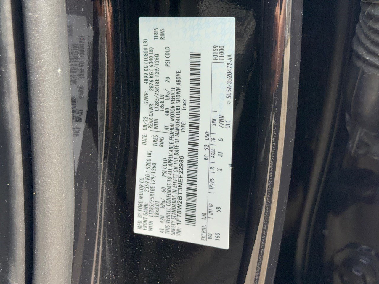 Certified 2022 Ford F250 Lariat w/ Tremor Off-Road Package AWD/4WD image 31