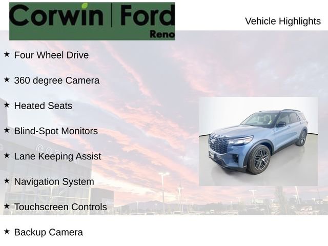Certified 2026 Ford Explorer ST-Line w/ ST-Line Street Pack AWD/4WD image 7