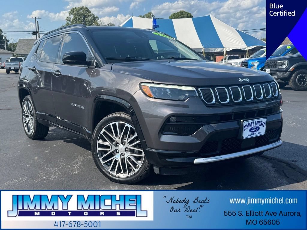 Used 2022 Jeep Compass Limited w/ Elite Group AWD/4WD image 1