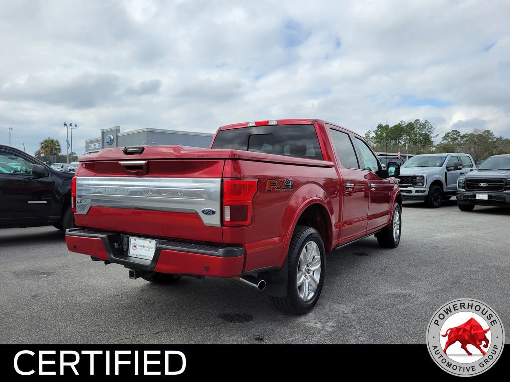Certified 2020 Ford F150 Platinum w/ Equipment Group 701A Luxury image 5