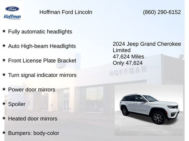 Used 2024 Jeep Grand Cherokee Limited AWD/4WD image 30