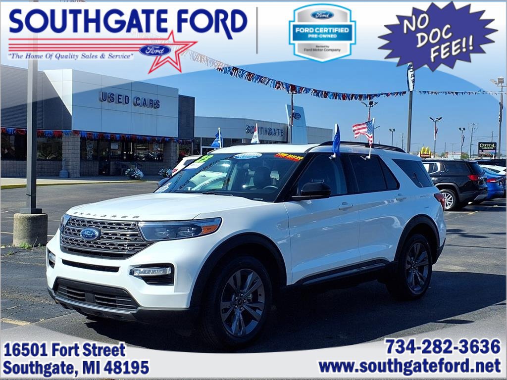 Certified 2023 Ford Explorer XLT w/ Equipment Group 202A image 1