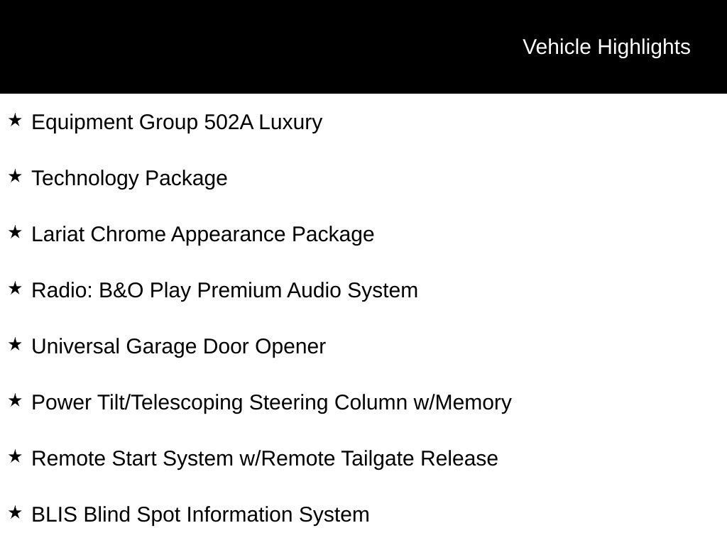 Certified 2018 Ford F150 Lariat w/ Equipment Group 502A Luxury AWD/4WD image 5