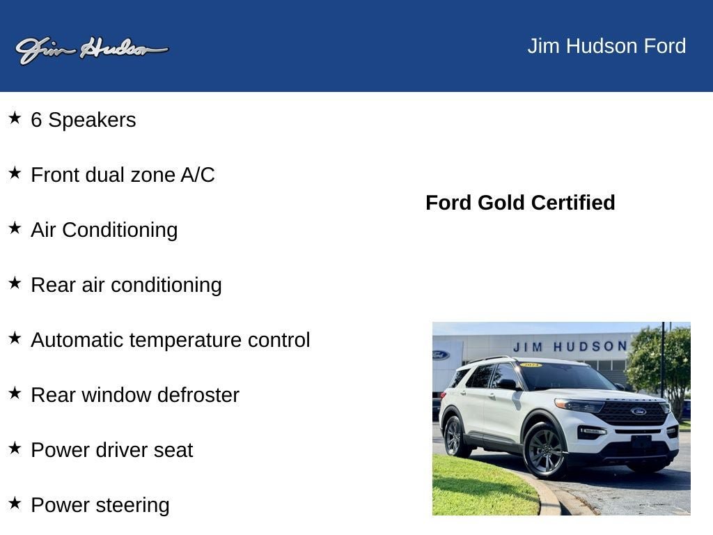 Certified 2024 Ford Explorer XLT w/ Equipment Group 202A RWD image 13