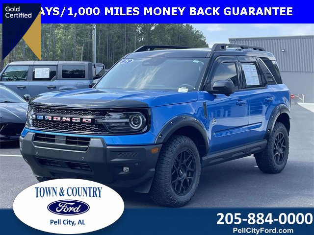 Certified 2025 Ford Bronco Sport Outer Banks w/ Outer Banks Tech Package+ image 1