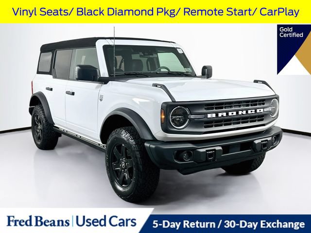 Certified 2025 Ford Bronco Big Bend w/ Black Diamond Package