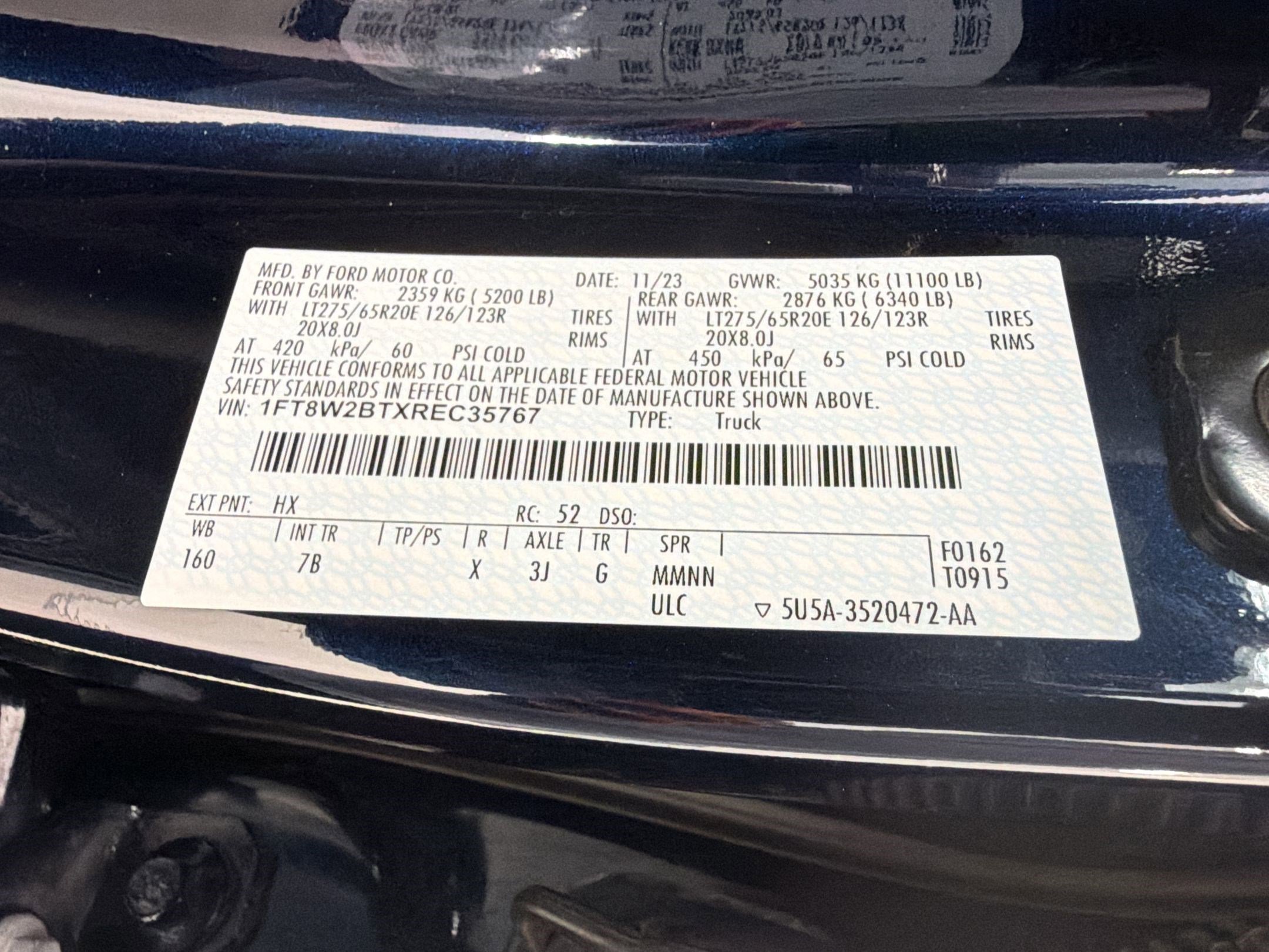 Certified 2024 Ford F250 Platinum AWD/4WD image 20
