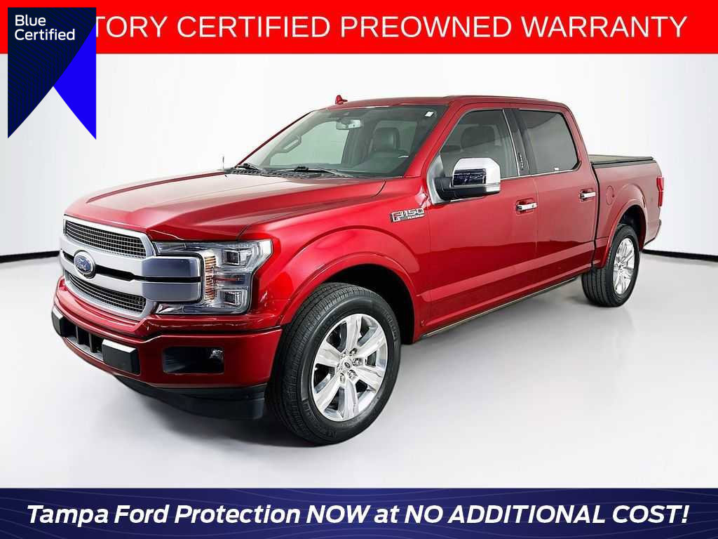Certified 2019 Ford F150 Platinum w/ Equipment Group 701A Luxury