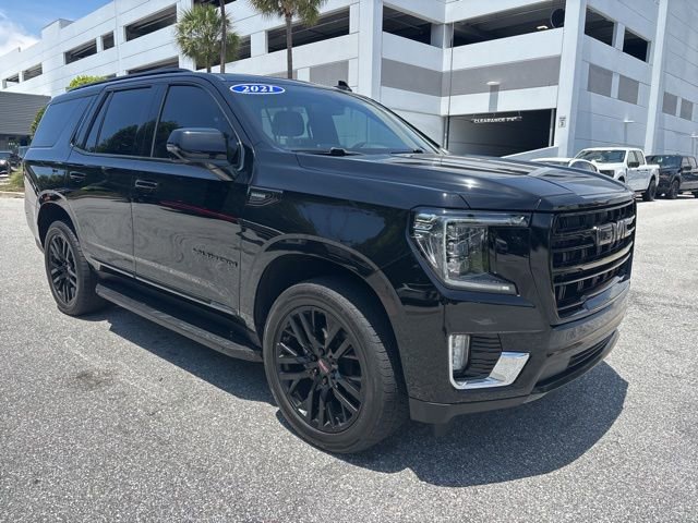 Used 2021 GMC Yukon SLT w/ SLT Premium Package RWD image 1