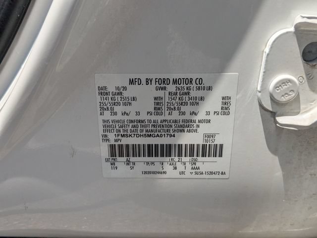 Certified 2021 Ford Explorer XLT w/ Equipment Group 202A RWD image 32