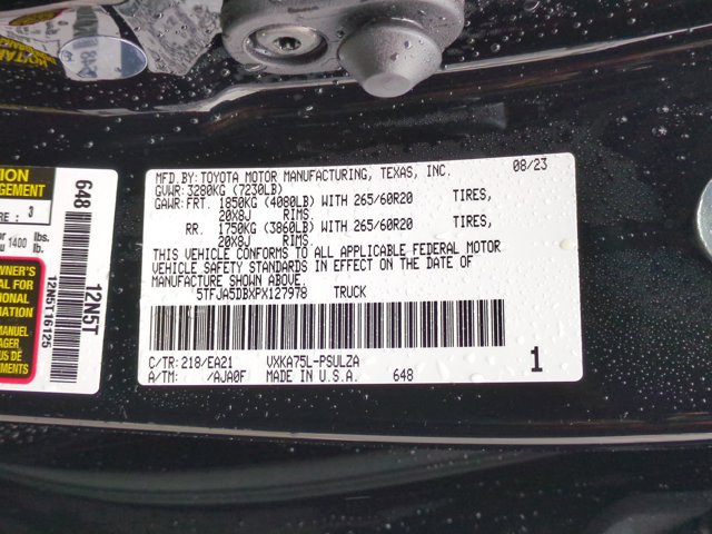 Used 2023 Toyota Tundra Limited AWD/4WD image 37