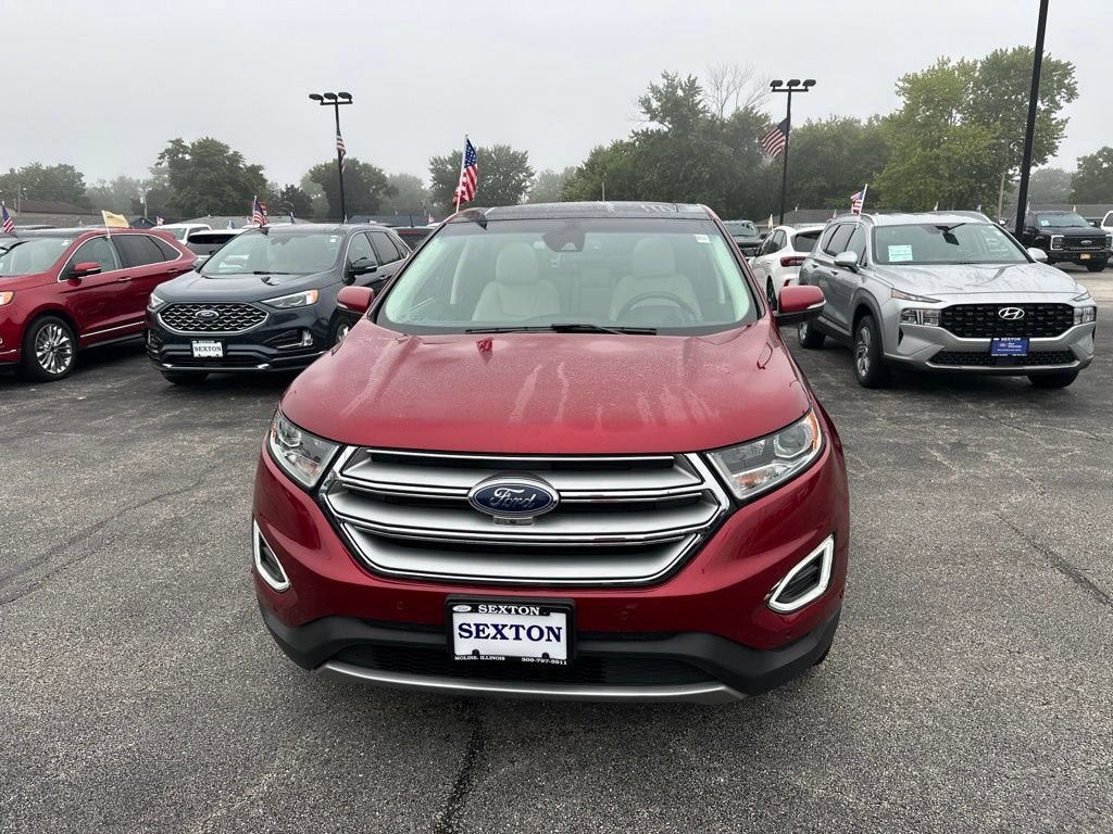Certified 2018 Ford Edge Titanium w/ Equipment Group 302A AWD/4WD image 2
