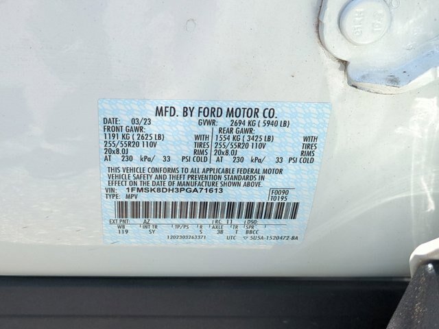 Certified 2023 Ford Explorer XLT w/ Equipment Group 202A AWD/4WD image 38