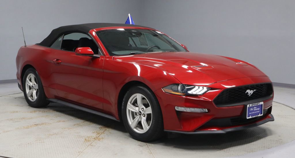Certified 2021 Ford Mustang Convertible RWD image 1