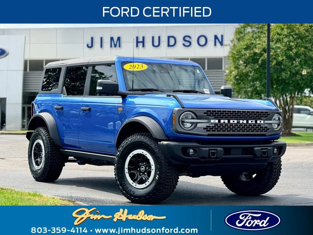 Certified 2023 Ford Bronco Badlands w/ Sasquatch Package