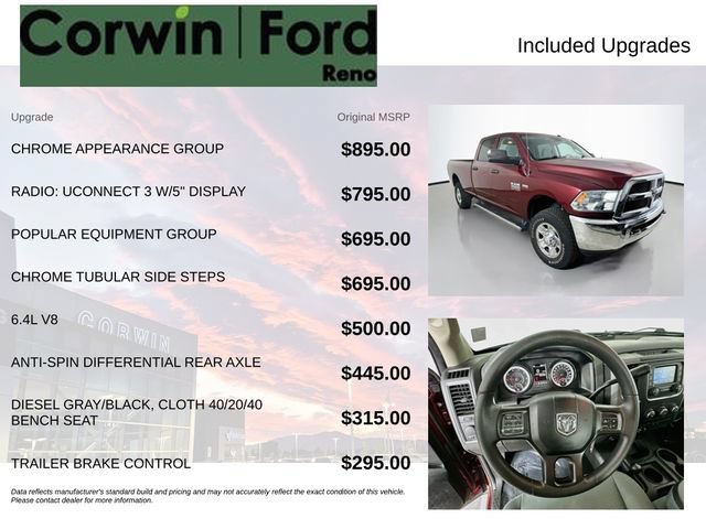 Used 2018 RAM 2500 Tradesman w/ Chrome Appearance Group AWD/4WD image 3