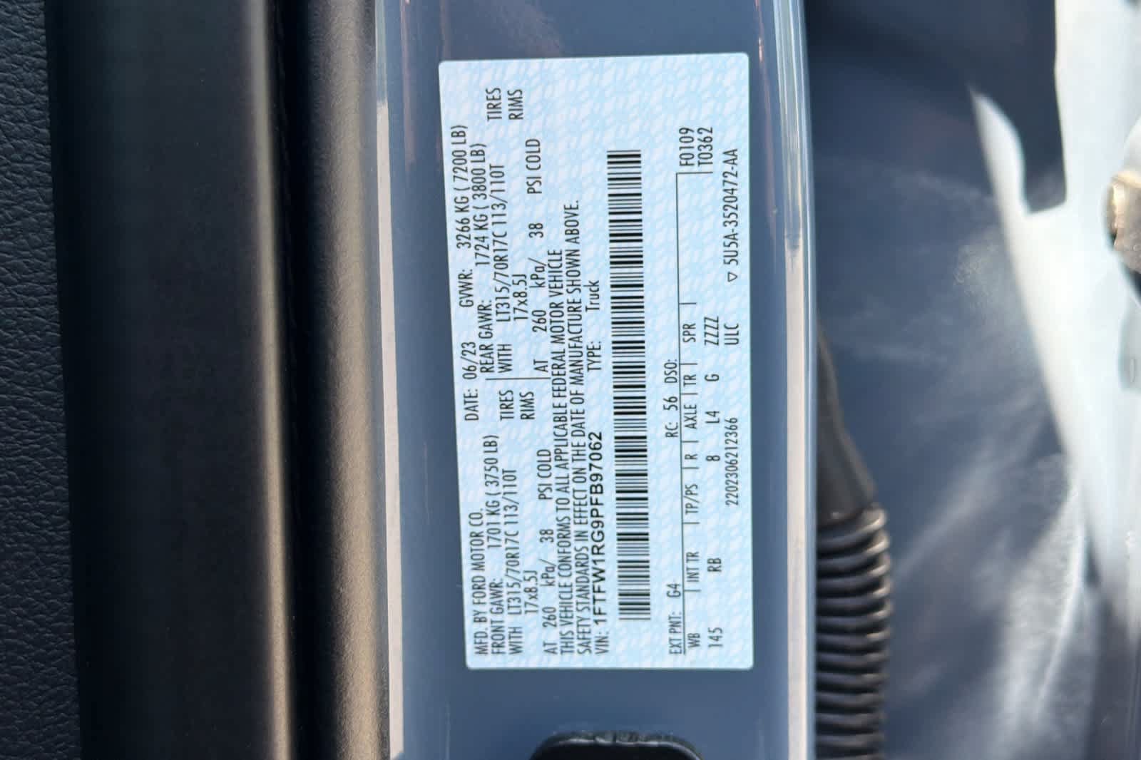 Certified 2023 Ford F150 Raptor AWD/4WD image 29