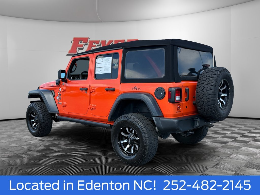 Used 2019 Jeep Wrangler Unlimited Sport S AWD/4WD image 4