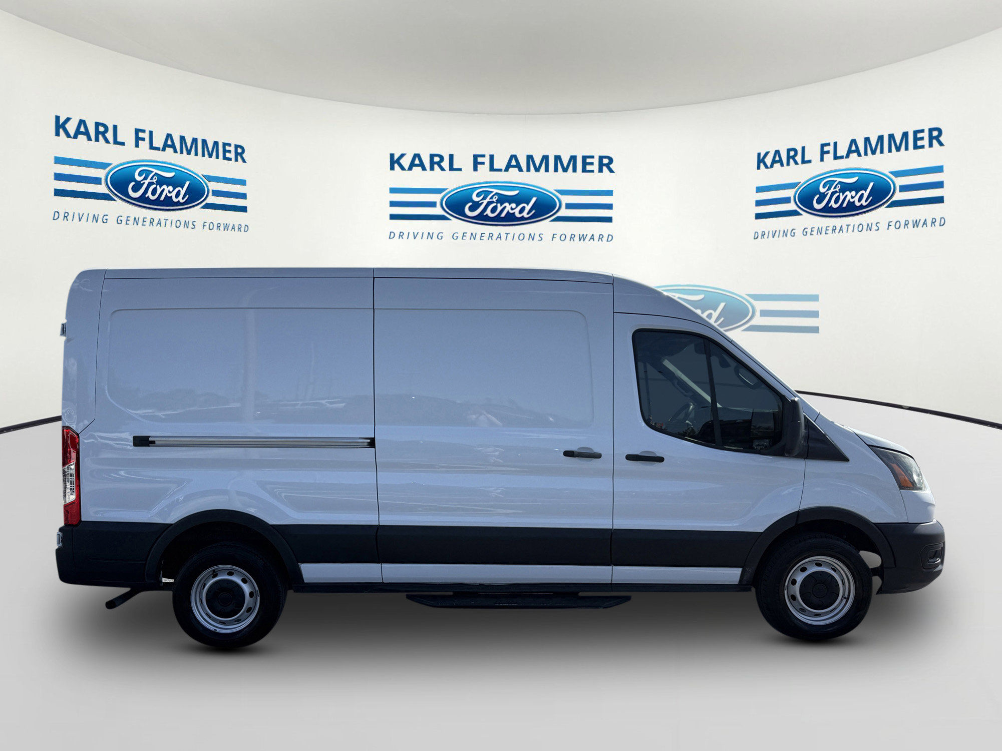 Certified 2023 Ford Transit 250 Medium Roof w/ Load Area Protection Package RWD image 2