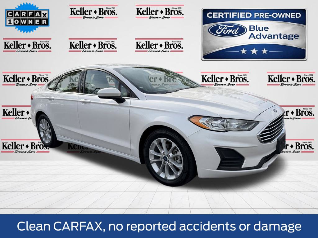 Certified 2019 Ford Fusion SE FWD image 1