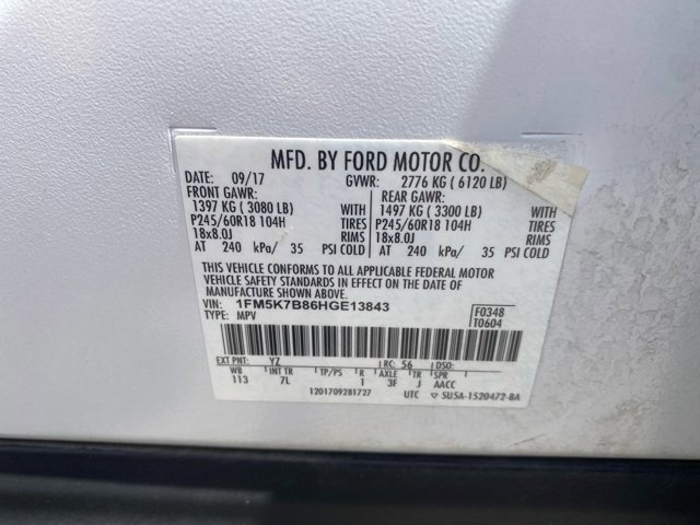 Certified 2017 Ford Explorer FWD image 25