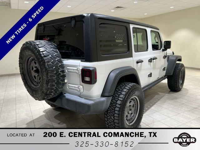 Used 2018 Jeep Wrangler Unlimited Sport image 4