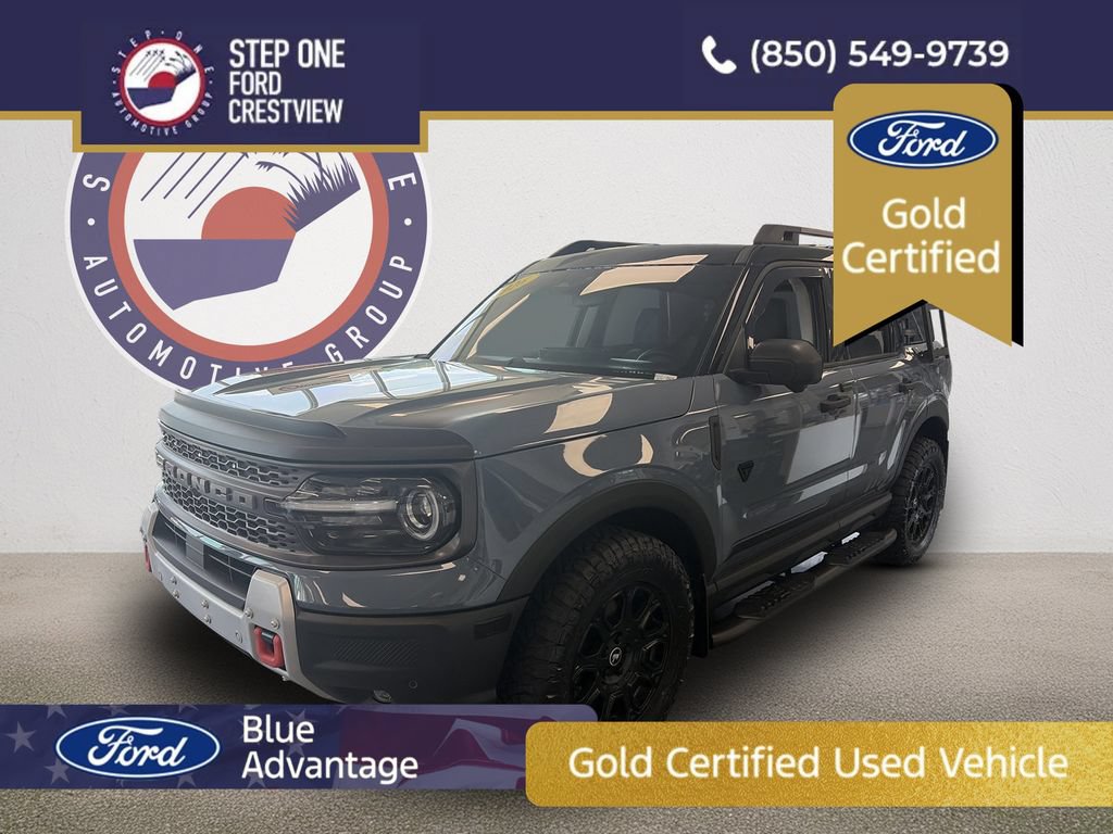 Certified 2026 Ford Bronco Sport Badlands w/ Badlands Tech Package
