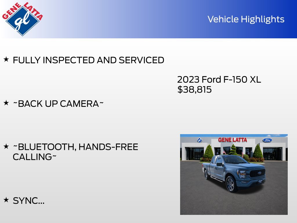 Certified 2023 Ford F150 XL w/ STX Appearance Package AWD/4WD image 31
