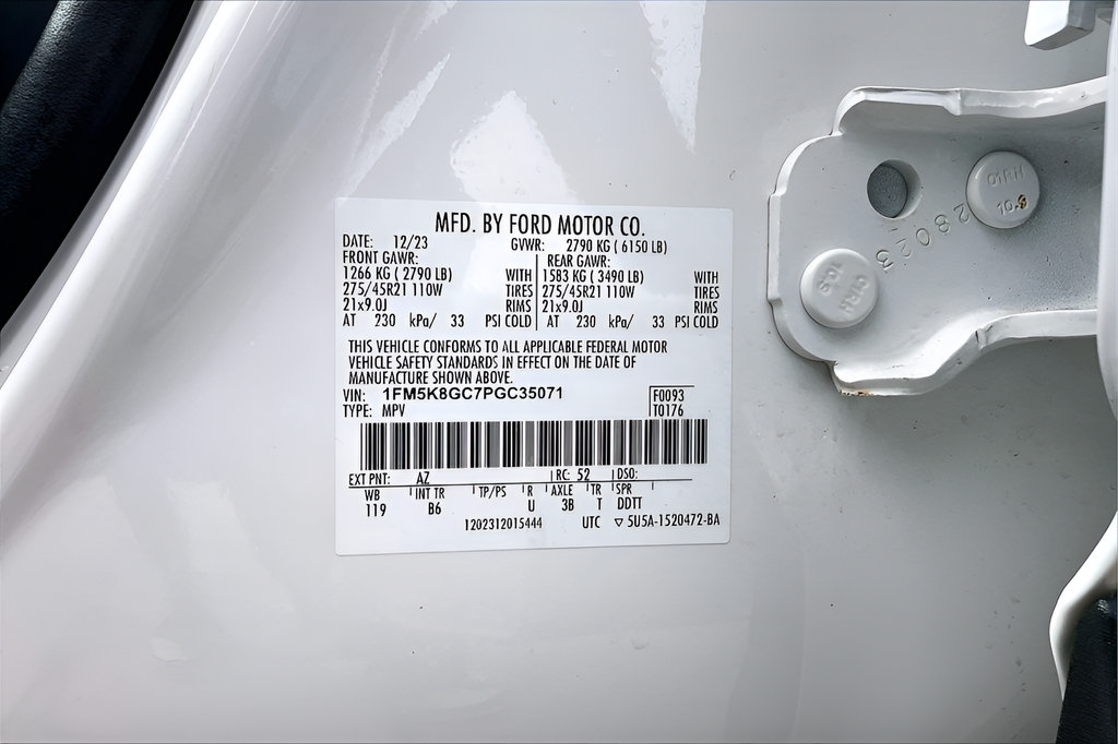 Certified 2023 Ford Explorer ST w/ Equipment Group 401A AWD/4WD image 16
