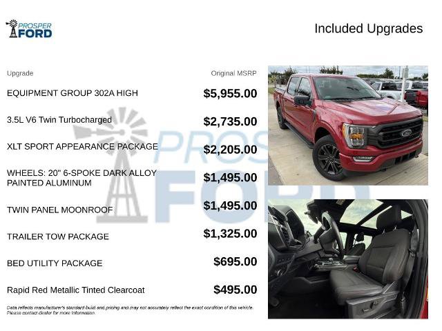 Certified 2022 Ford F150 XLT w/ Equipment Group 302A High AWD/4WD image 3