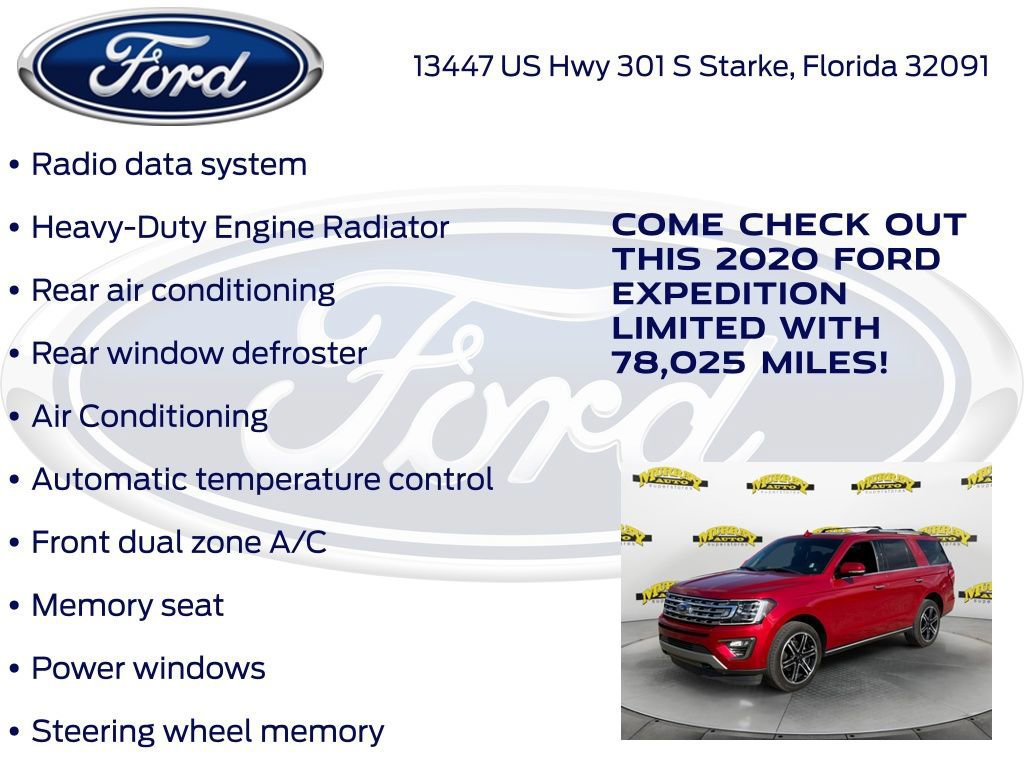 Certified 2020 Ford Expedition Limited w/ Special Edition Package image 32
