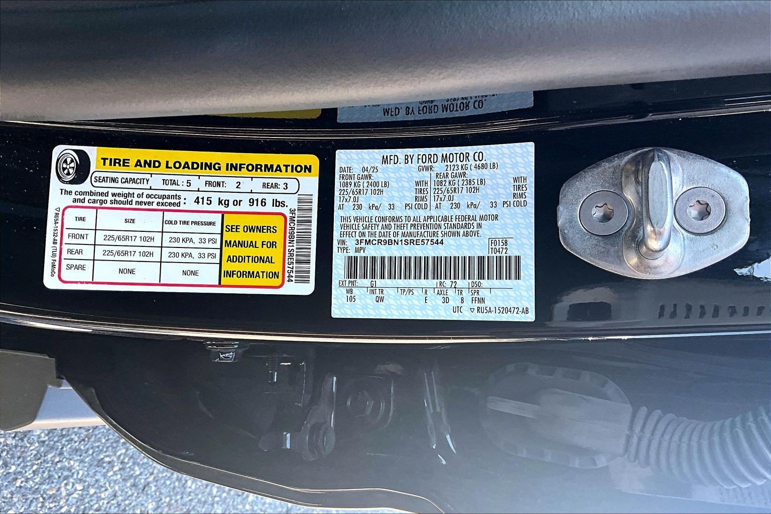 Certified 2025 Ford Bronco Sport Big Bend AWD/4WD image 35