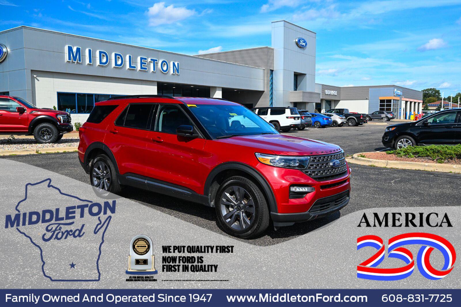 Certified 2024 Ford Explorer XLT w/ Equipment Group 202A