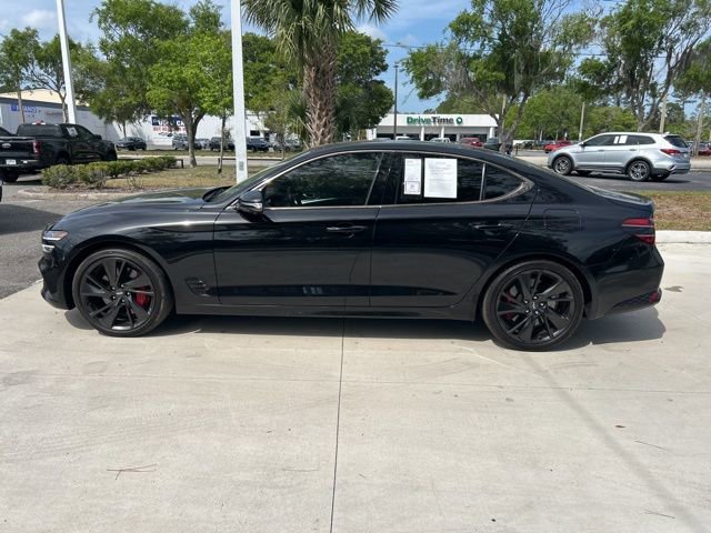 Used 2022 Genesis G70 3.3T w/ Sport Prestige Package image 7