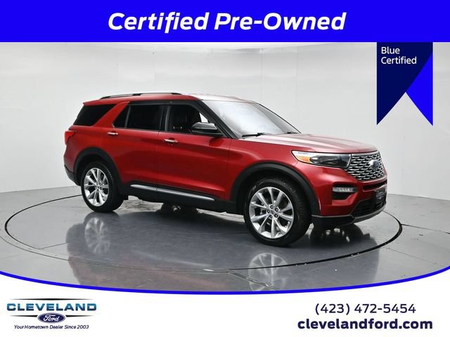 Certified 2021 Ford Explorer Platinum w/ Equipment Group 601A AWD/4WD 360° Tour
