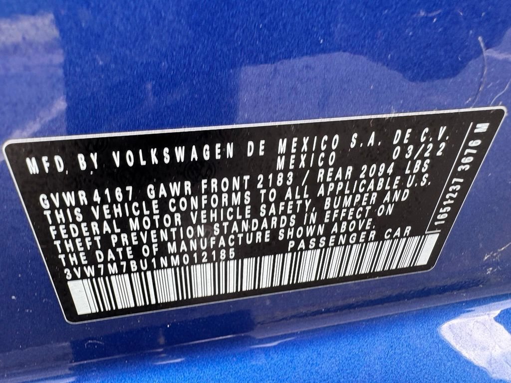 Used 2022 Volkswagen Jetta SE FWD image 43