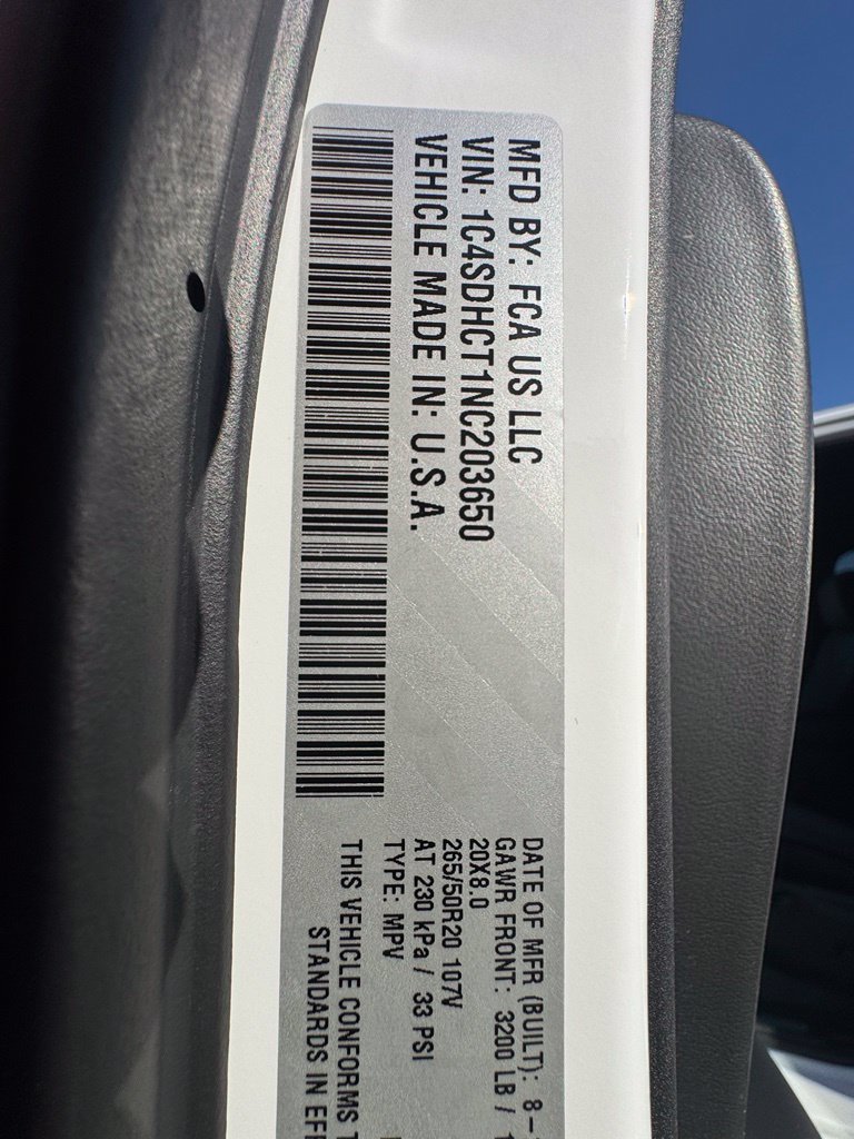 Used 2022 Dodge Durango R/T RWD image 33