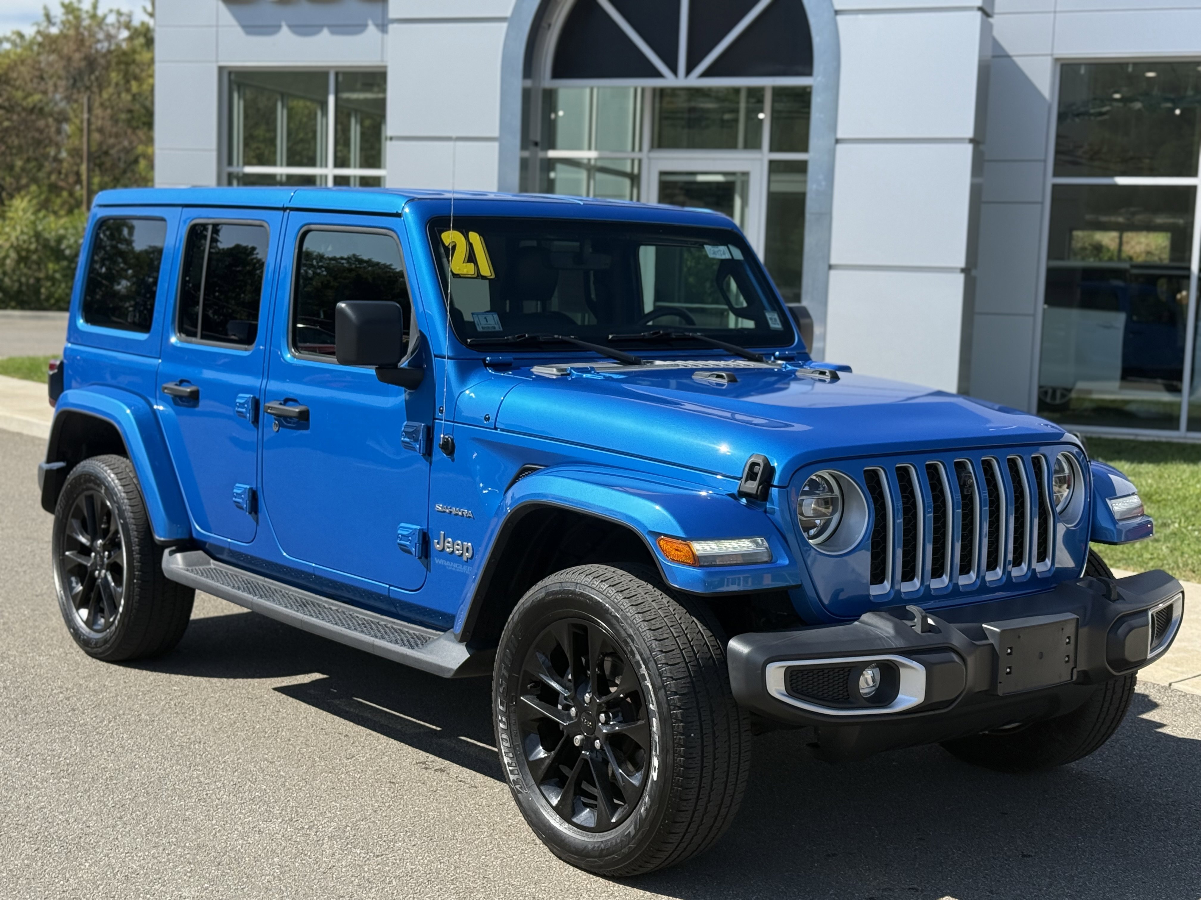 Used 2021 Jeep Wrangler Unlimited Sahara w/ Cold Weather Group