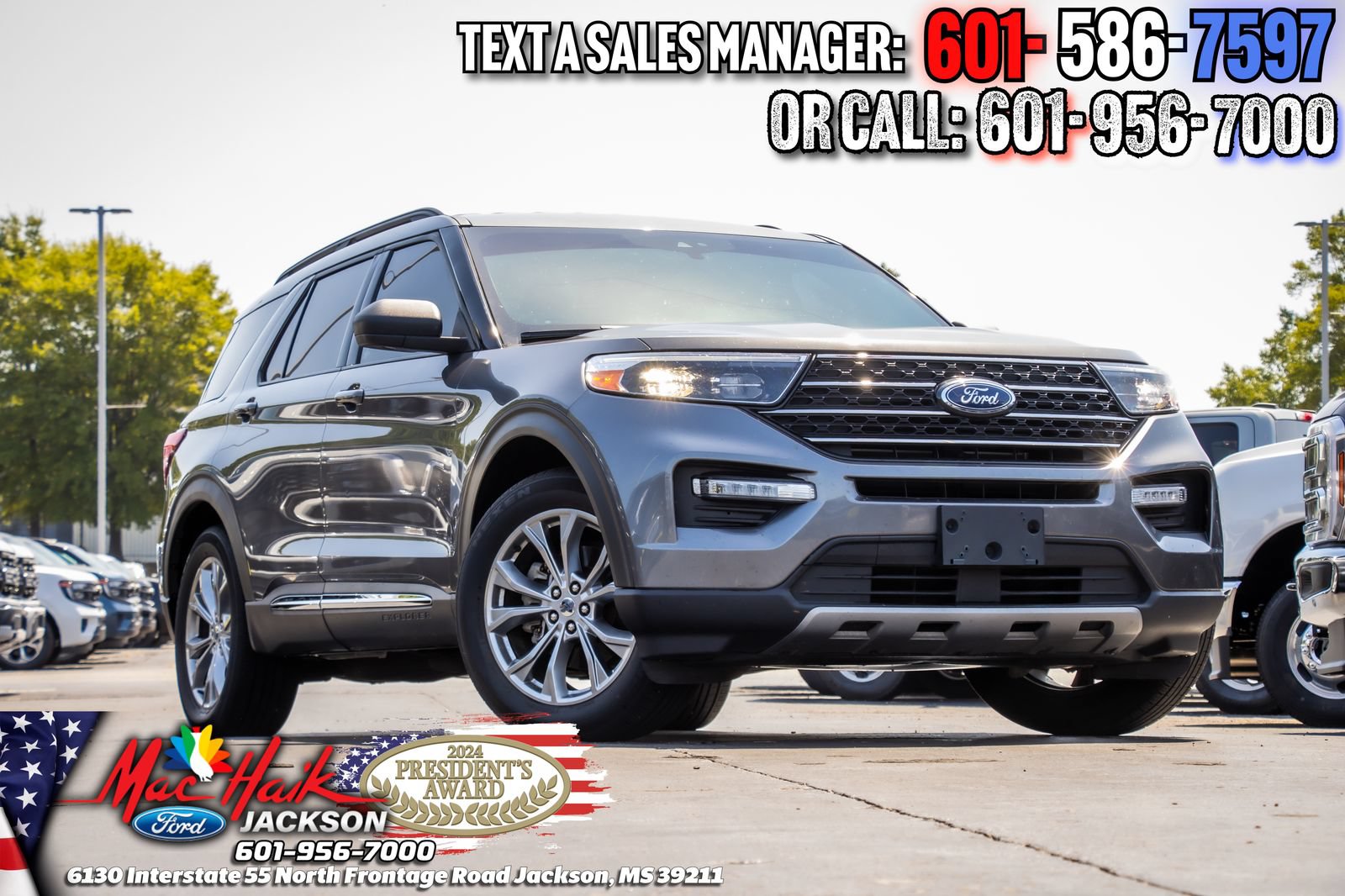 Certified 2021 Ford Explorer XLT w/ Equipment Group 202A RWD image 2