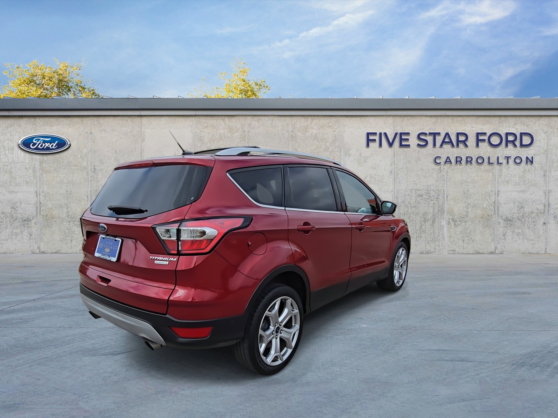 Certified 2017 Ford Escape Titanium w/ Equipment Group 301A image 8