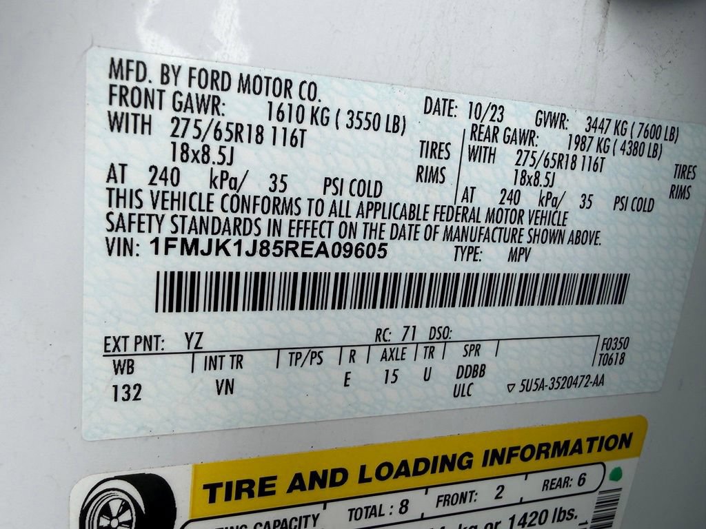 Certified 2024 Ford Expedition Max XLT AWD/4WD image 54