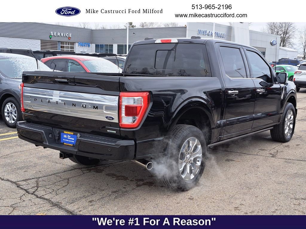 Certified 2023 Ford F150 Platinum w/ Equipment Group 701A High image 4