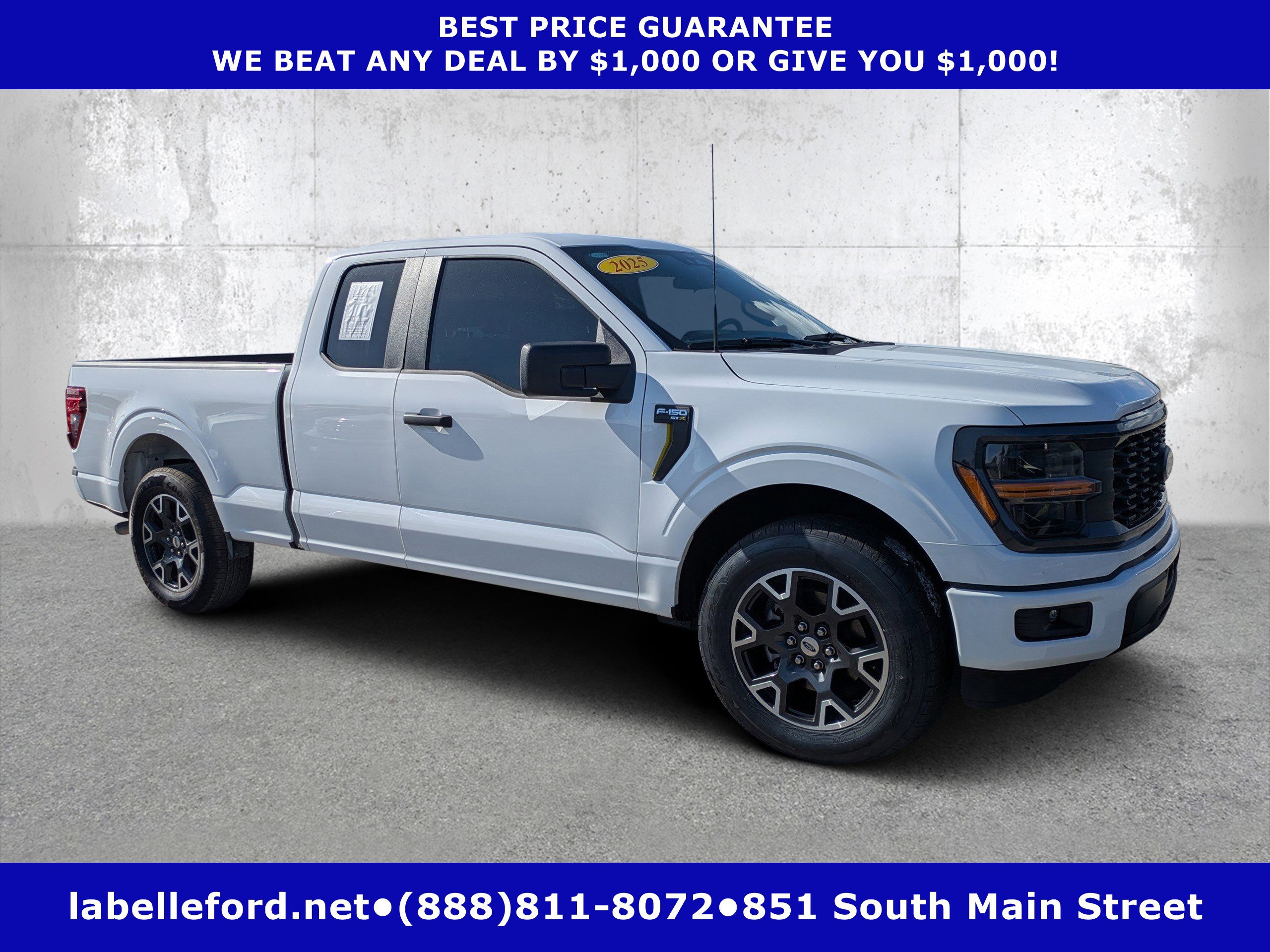 Certified 2025 Ford F150 STX w/ Equipment Group 200A RWD image 1