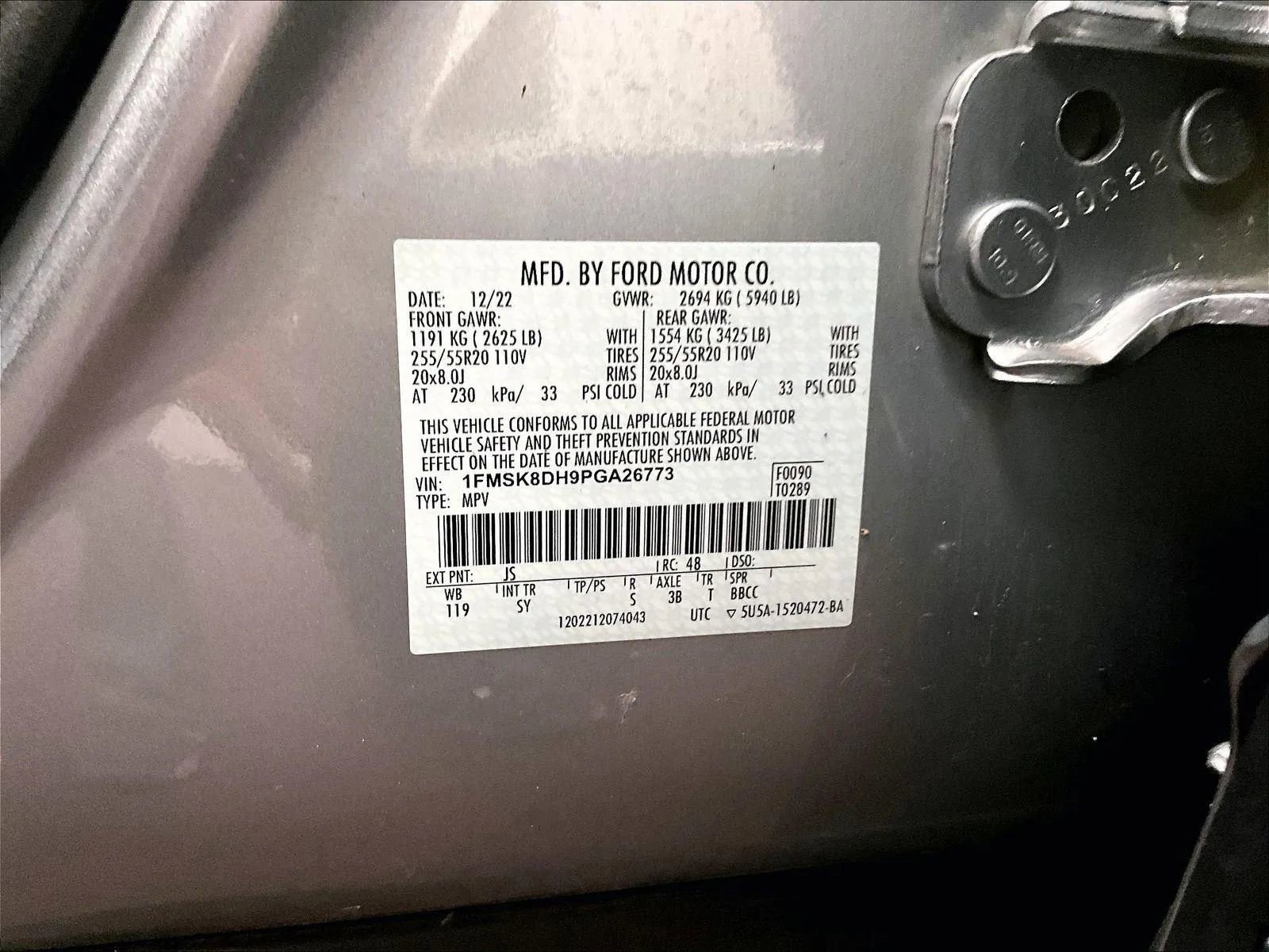 Certified 2023 Ford Explorer XLT w/ Equipment Group 202A image 33