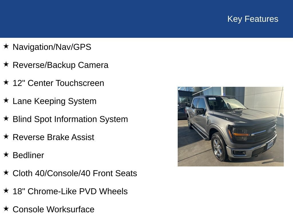 Certified 2024 Ford F150 XLT w/ Mobile Office Package image 28